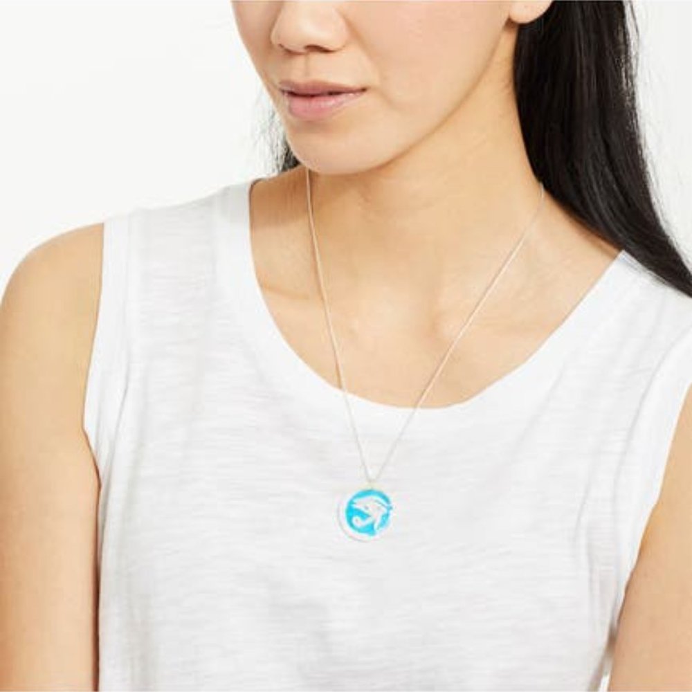 Alex and Ani Crystal‎ holo Eye Of Horus necklace